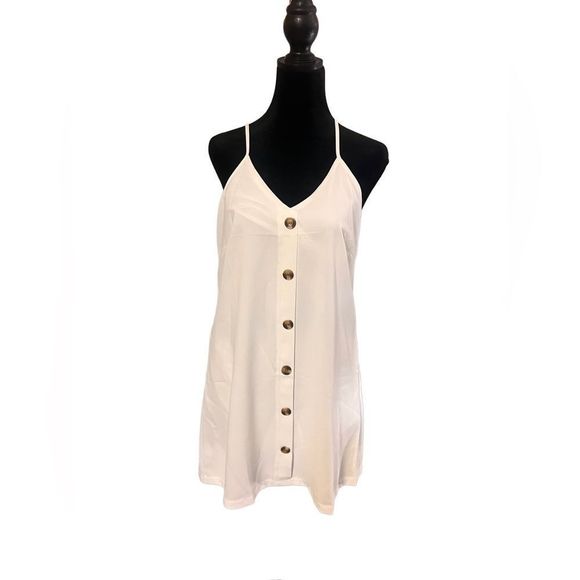 Amazon Essentials Dresses & Skirts - NWOT Amazon sleeveless dress in white size small